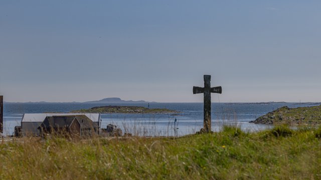 The stone cross on Kvitsøy