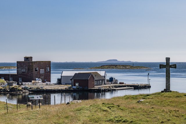 The stone cross on Kvitsøy